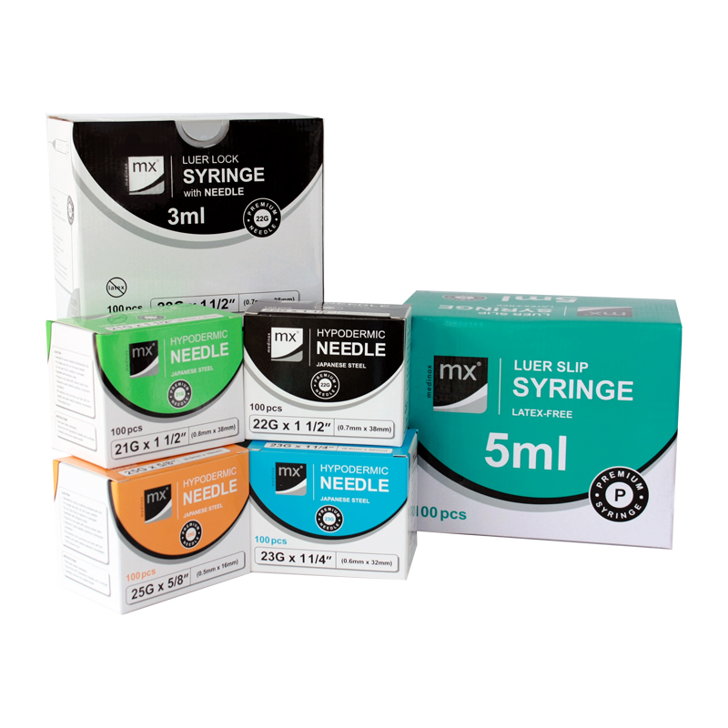 mx™ Luer Lock Syringe With Needle - Medinox UK